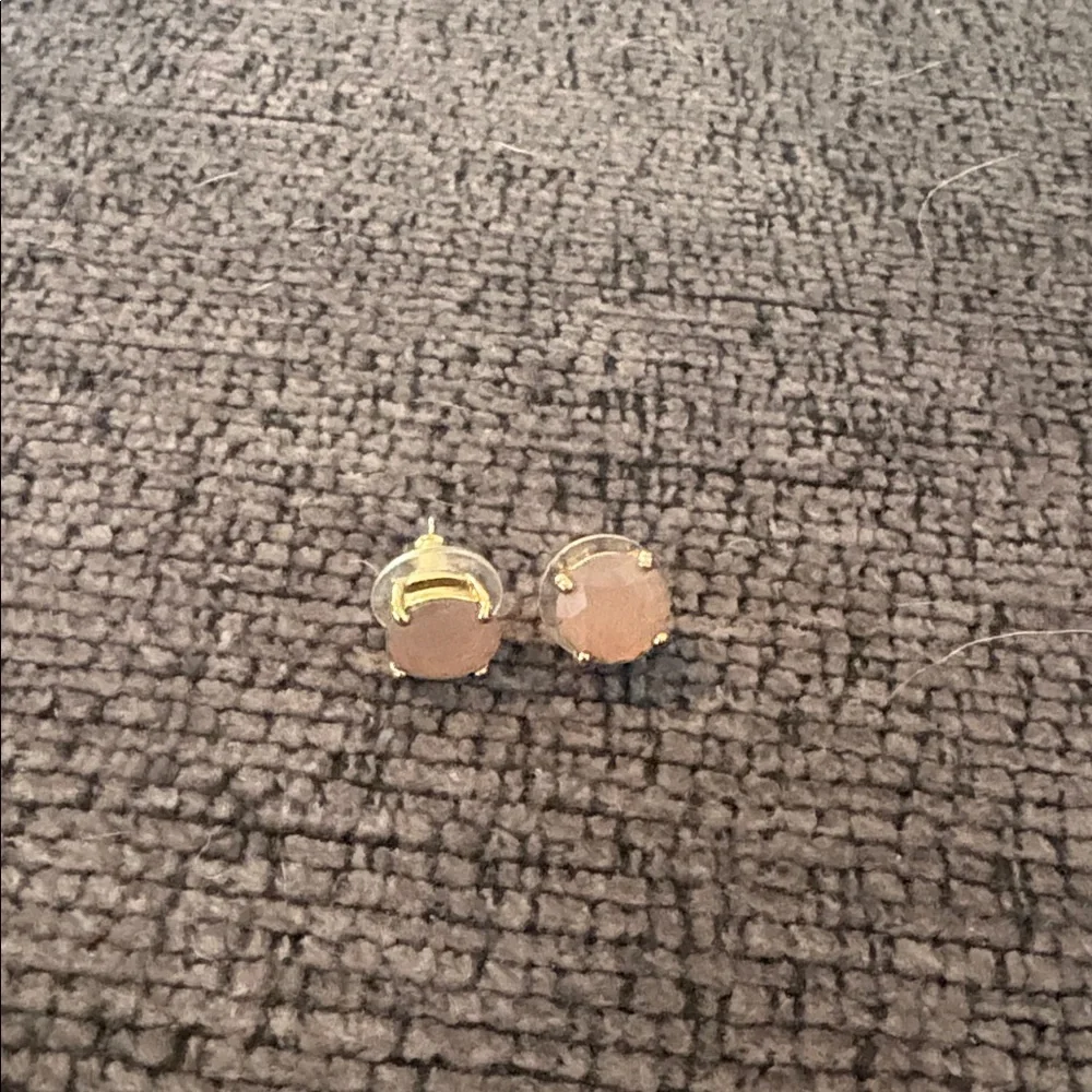 Kate Spade Pale Pink Gumdrop Stud Earrings - Picture 3 of 4